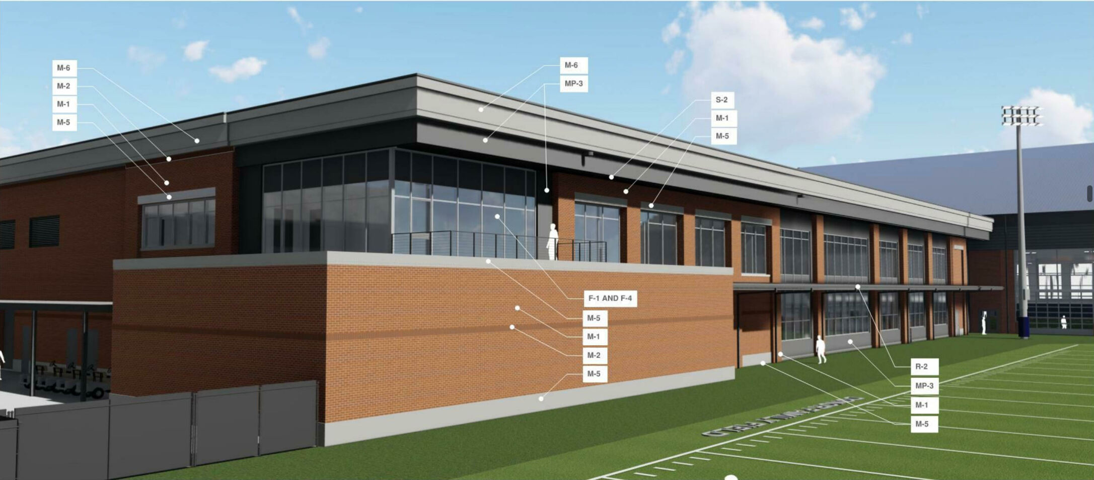 Auburn Football Performance Facility renderings